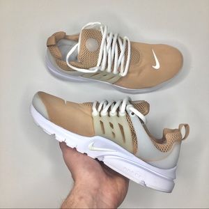 NEW Wmns Nike Air Presto Beige/White Custom